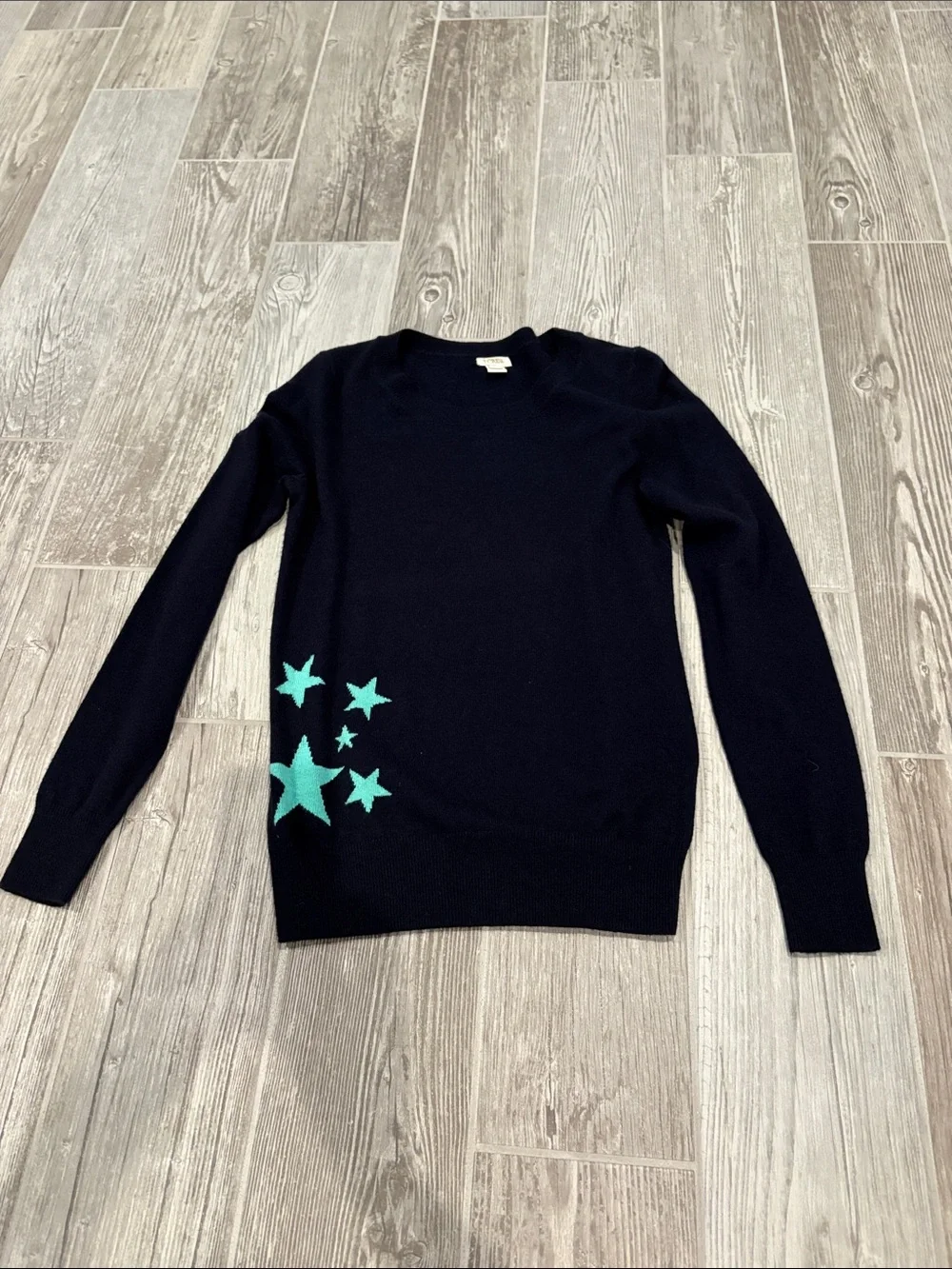 Navy Women's Star-Accent Sweater